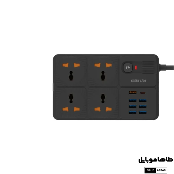 چندراهی برق گرین لاین Green Lion UK Power Socket