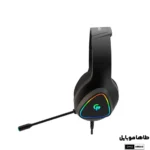 قیمت هدفون گیمینگ پرودو Porodo Gaming Headphone HD Sound with RGB
