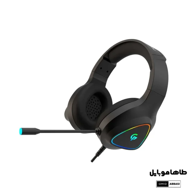 هدفون گیمینگ پرودو Porodo Gaming Headphone HD Sound with RGB
