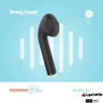 هندزفری Porodo Blue Deep Bass Wireless Earbuds 3