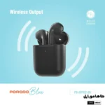 عمده هندزفری بلوتوث 2 پرودو بلو porodo blue wireless earbuds 2