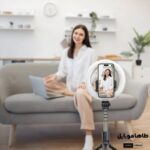قیمت Green Lion Ring Light 6″ Selfie Stick