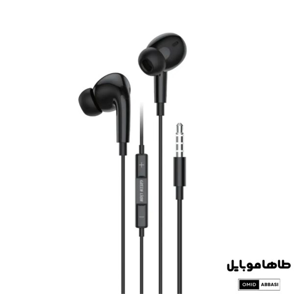 هندزفری سیمی گرین لاین Green Lion GL-Stereo Pro Wire Control With Microphone