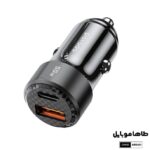 شارژر فندکی دو پورت ۵۰ واتی پرودو Porodo 50W Dual Port Car Charger